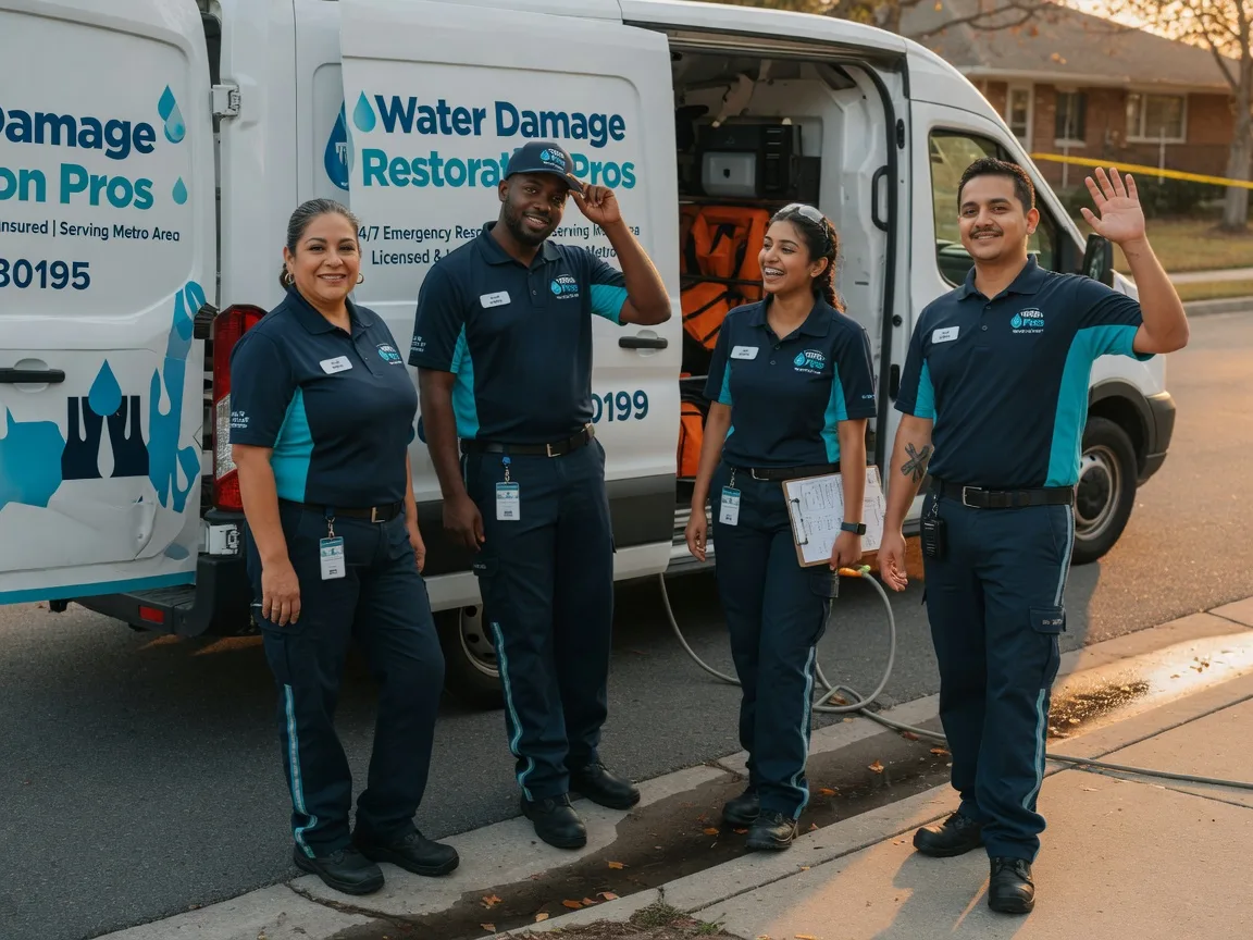 Water Damage Restoration company in Blue Mountain, AR