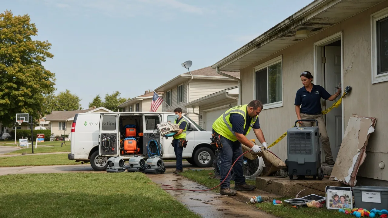 Water Damage Restoration in Blue Mountain, AR near me